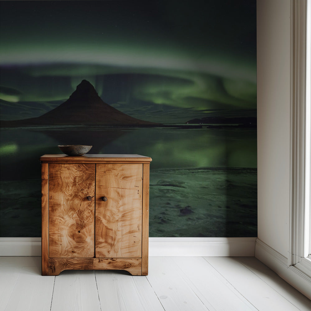 Kirkjufell Aurora | Achtergrond