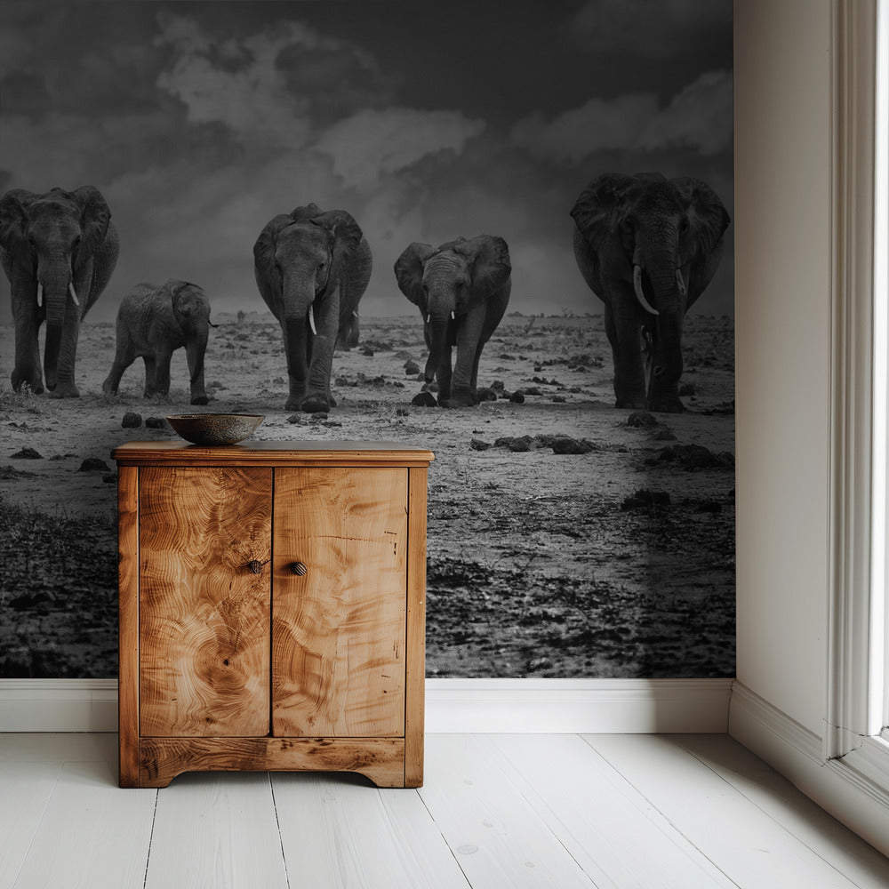 Grote Familie | Behang