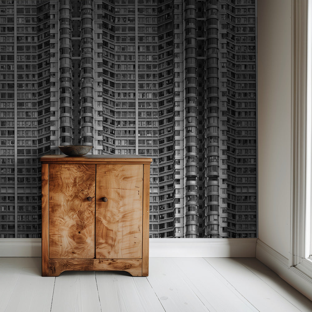 Weet beter waar uw appartement is | Behang