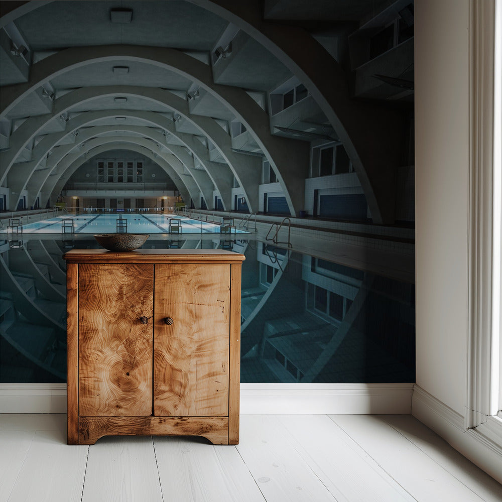 swimming @night | Wallpaper