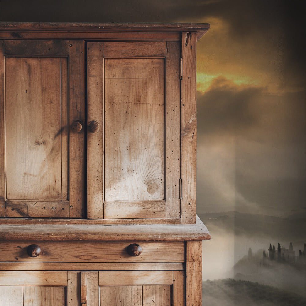 Golven van mist | Behang