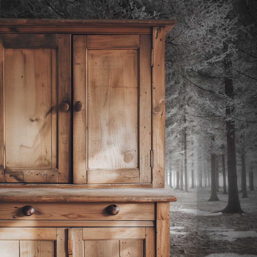 Het begin van de winter | Behang
