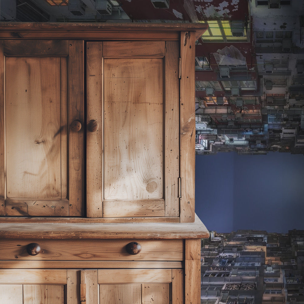 Bijenkorfgebouwen | Behang