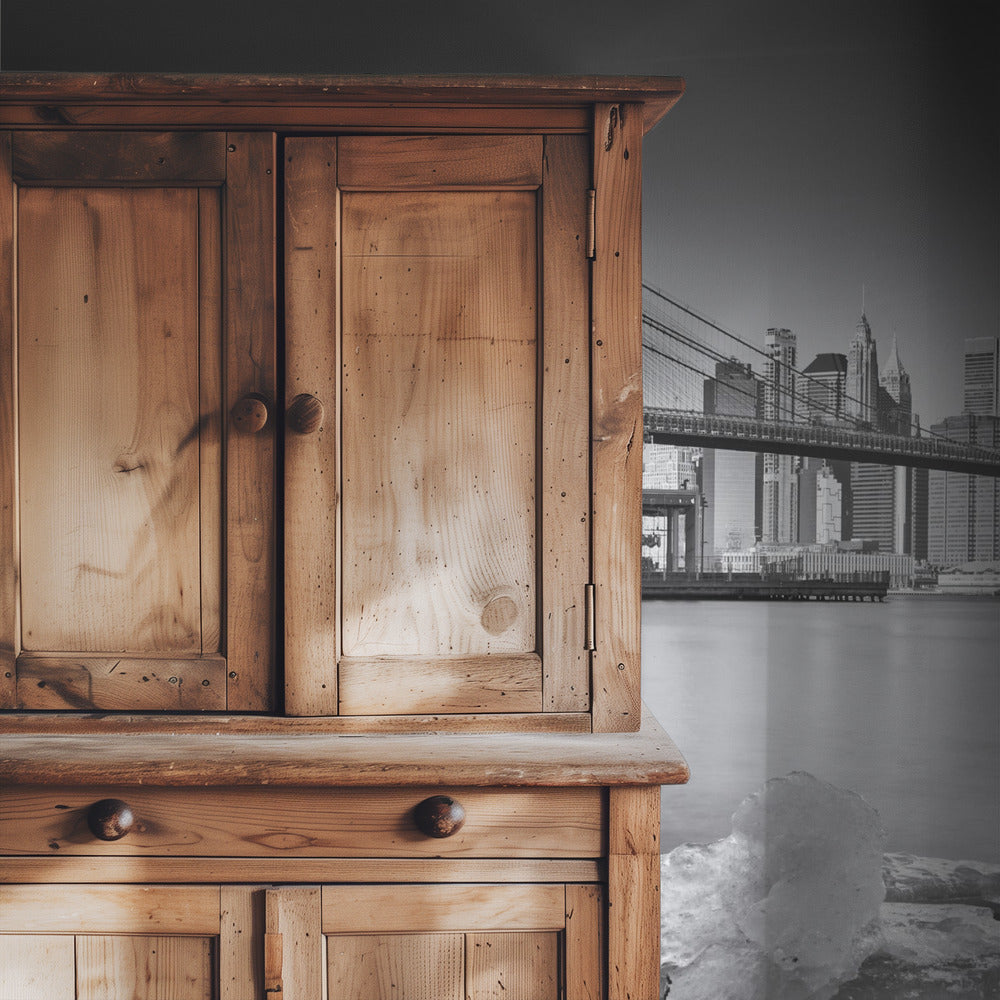 New York - Brooklyn Bridge | Behang