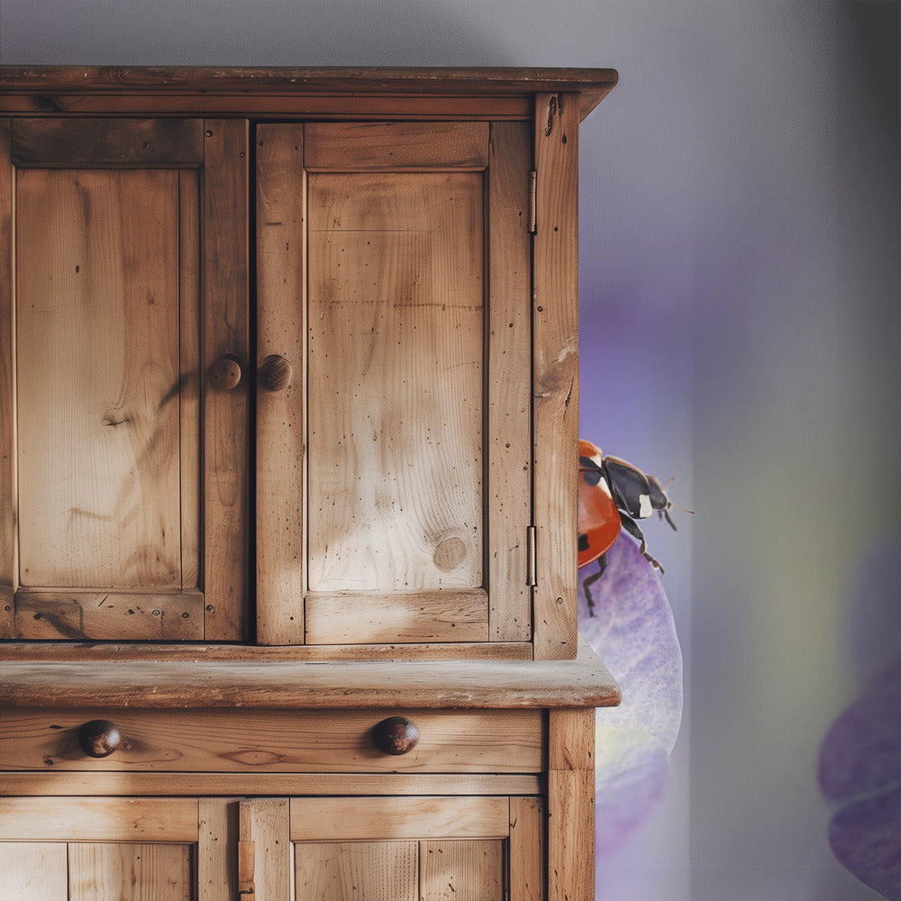 Rood en paars | Behang