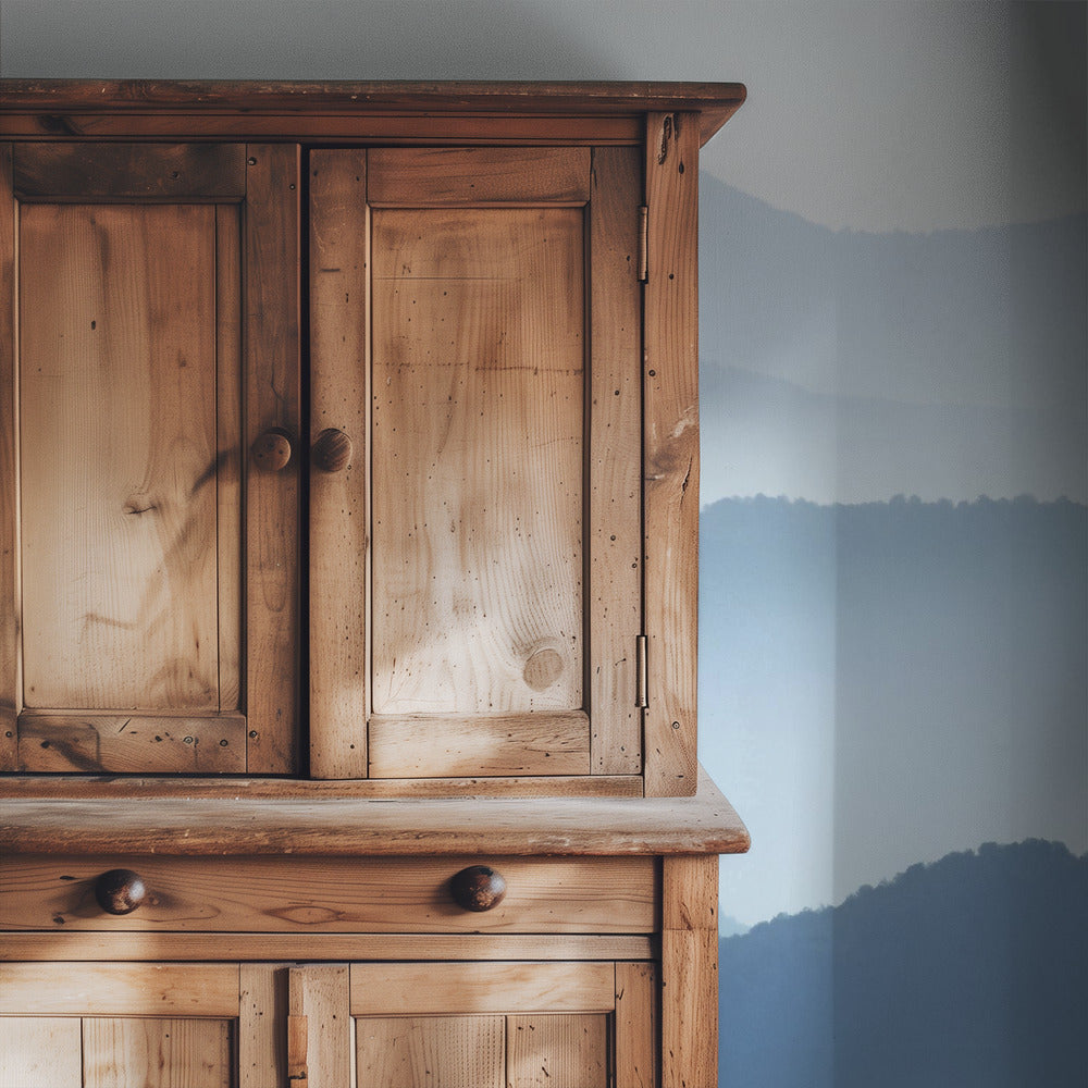 Blauwe Golven | Behang