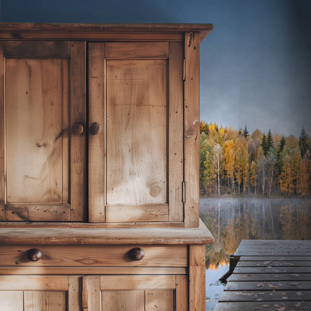 Herfstpier | Behang