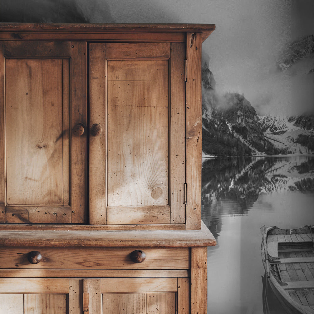 Wit en zwart | Behang