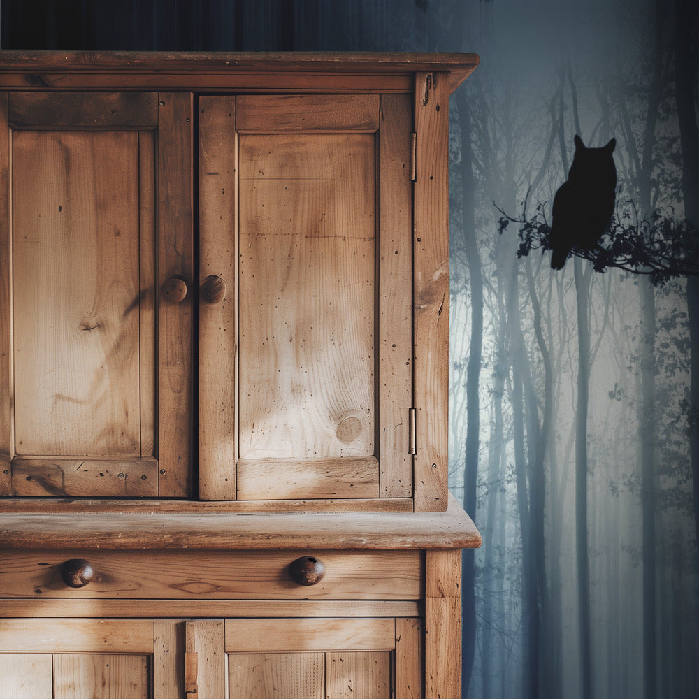 In het bos | Behang