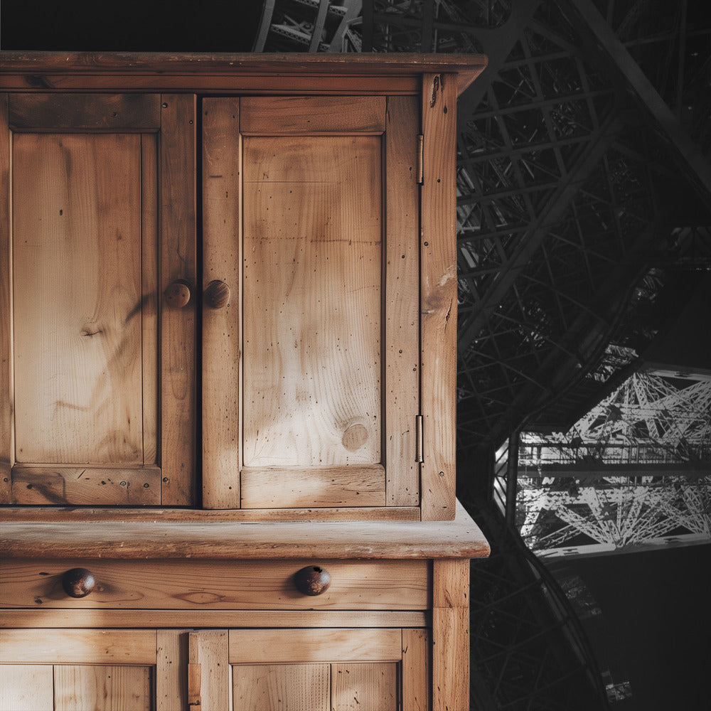 Eiffel. Een perspectief | Behang
