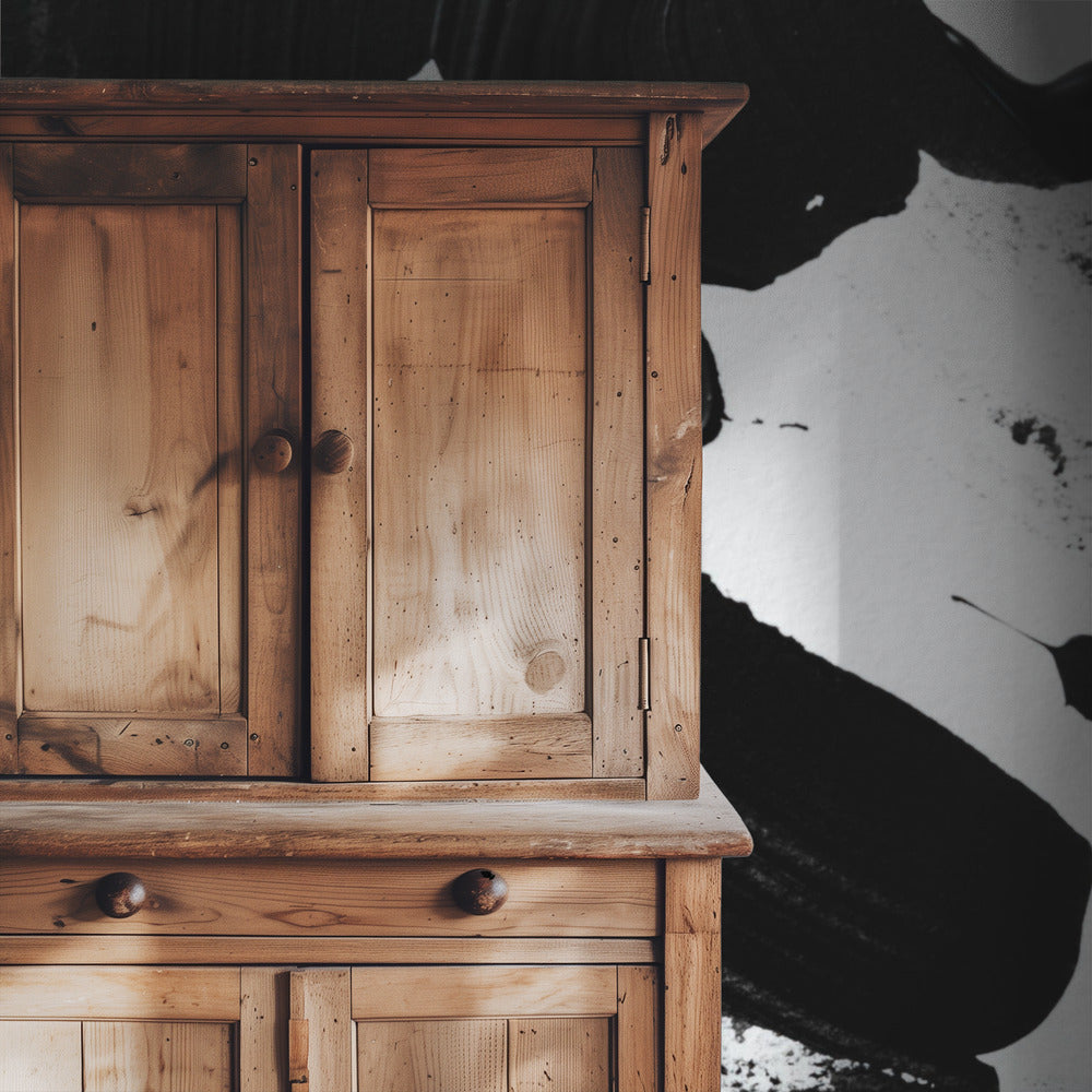 Zwart en Naakt | Behang