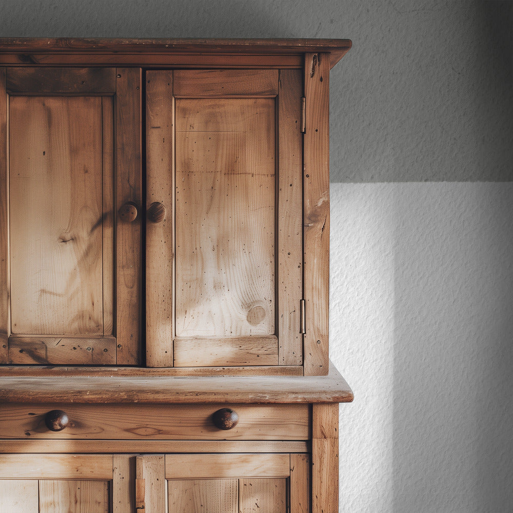 Gedempte geometrische vormen | Behang