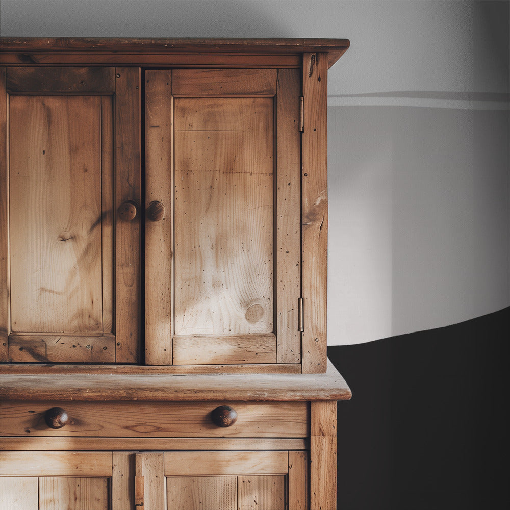 Monochrome organische vormen | Behang