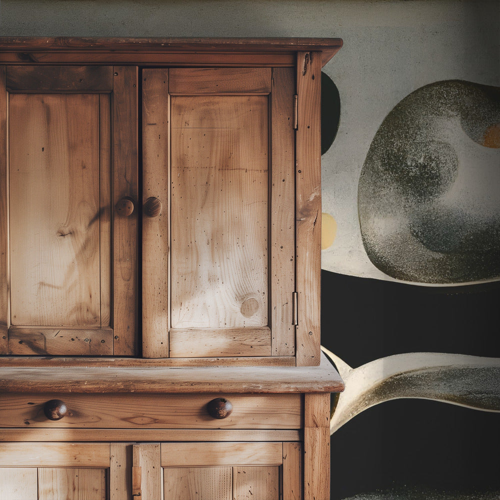 Surrealistische golven | Behang
