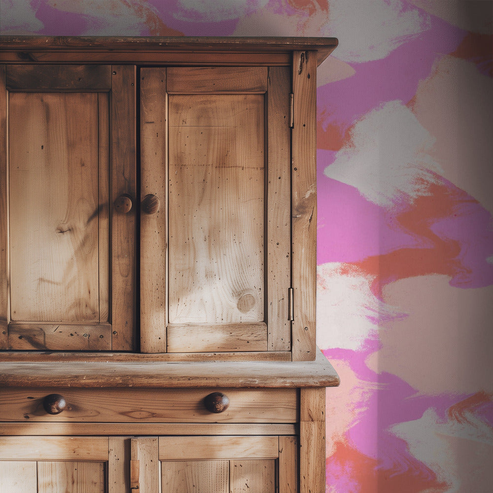 Bloemen Droomgolven | Behang