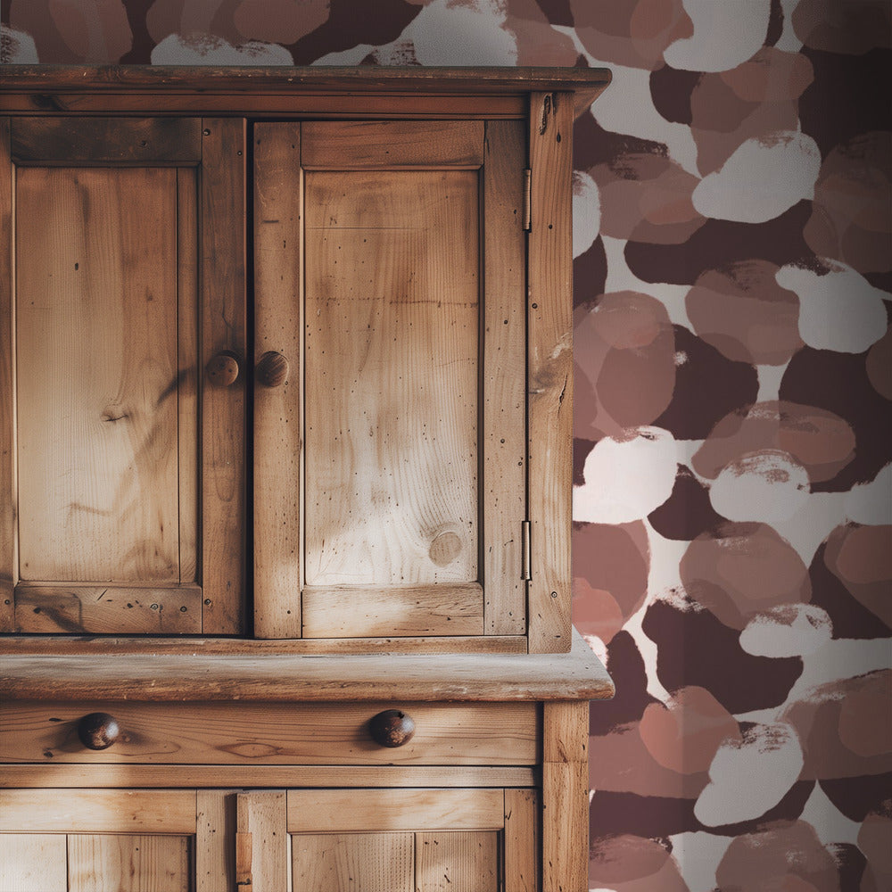 Abstracte kiezeldans | Behang