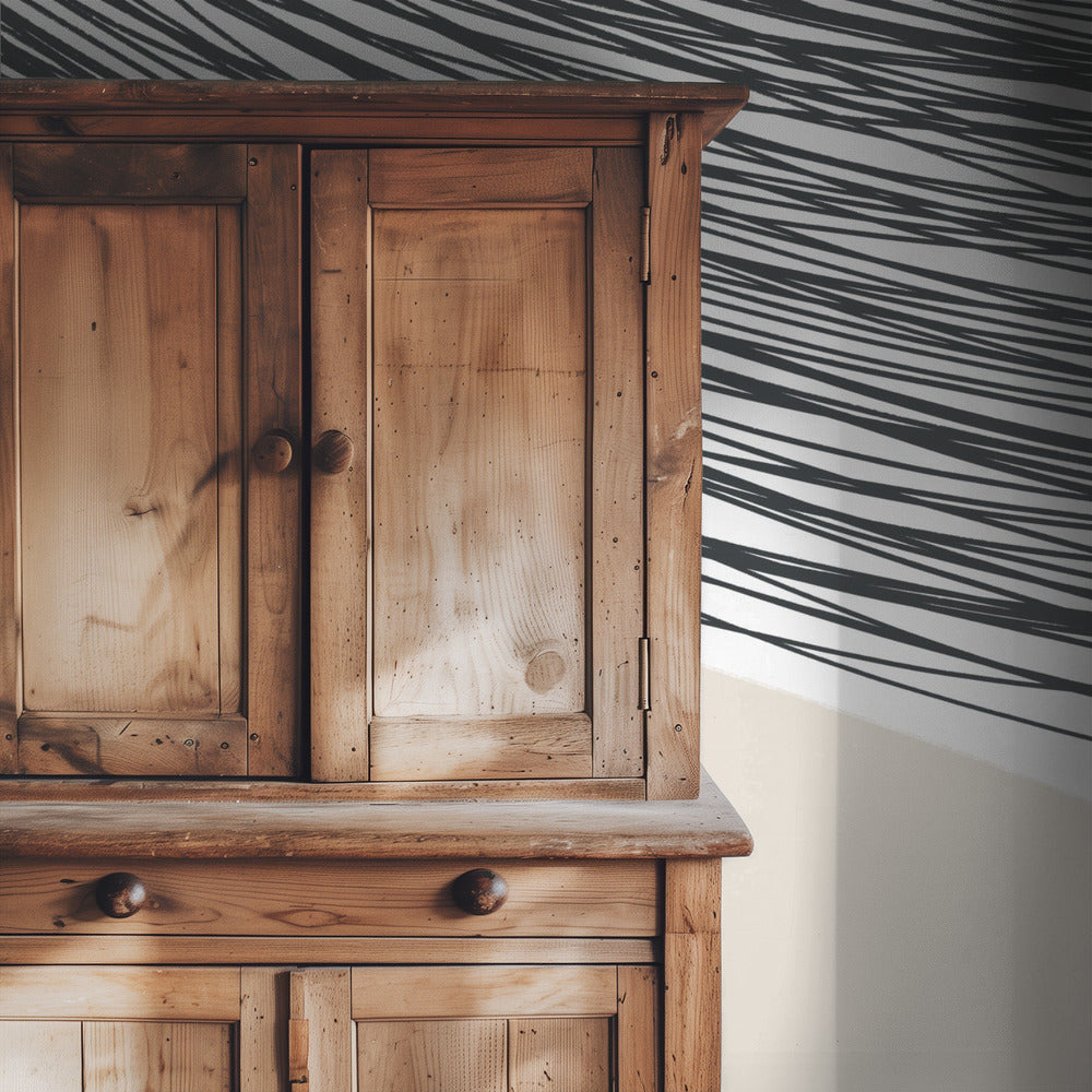 Harmonie van gebogen lijnen | Behang