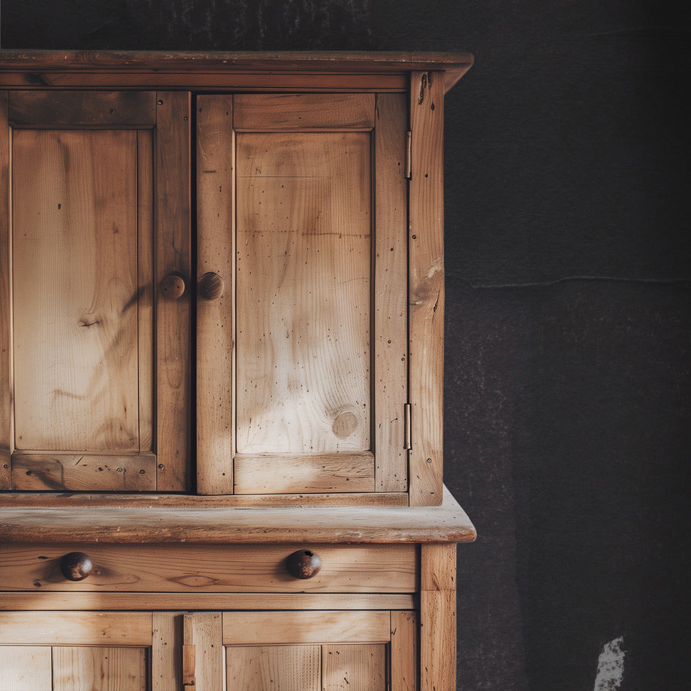 Diepe houtskooldroom | Behang