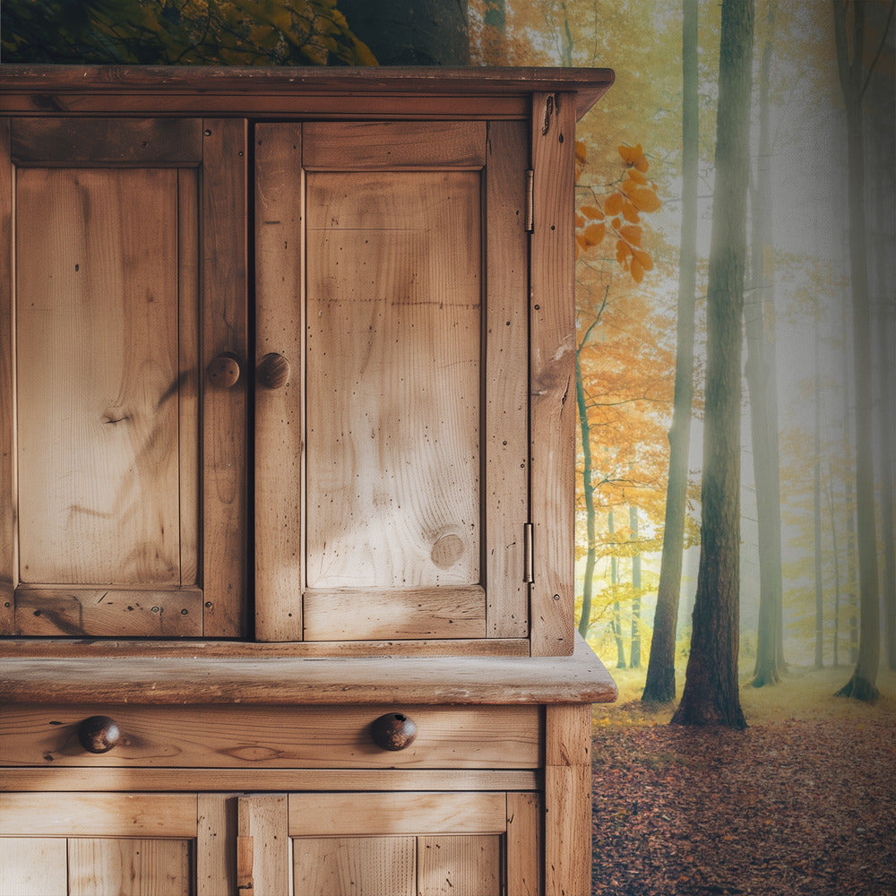 Herfst in het bos | Behang