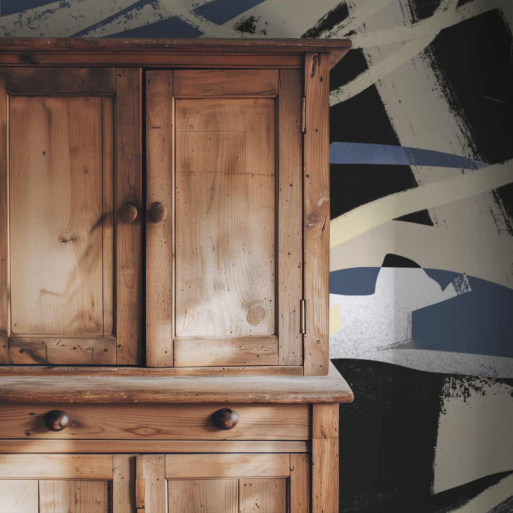 Abstract gebergte | Behang