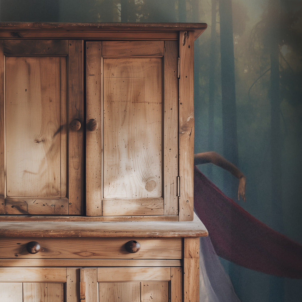 Bosvrouw | Behang