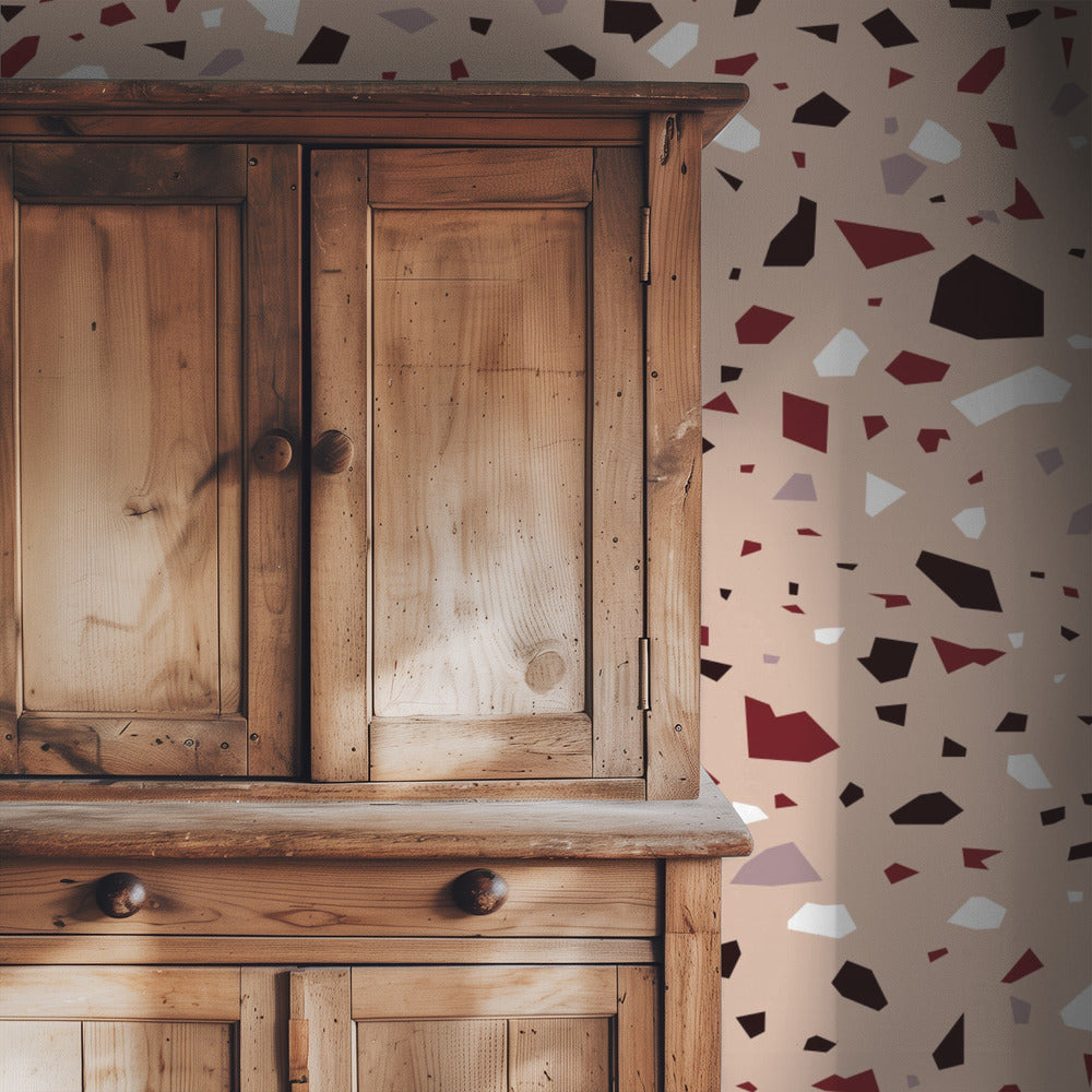 Speckles_Peach | Behang
