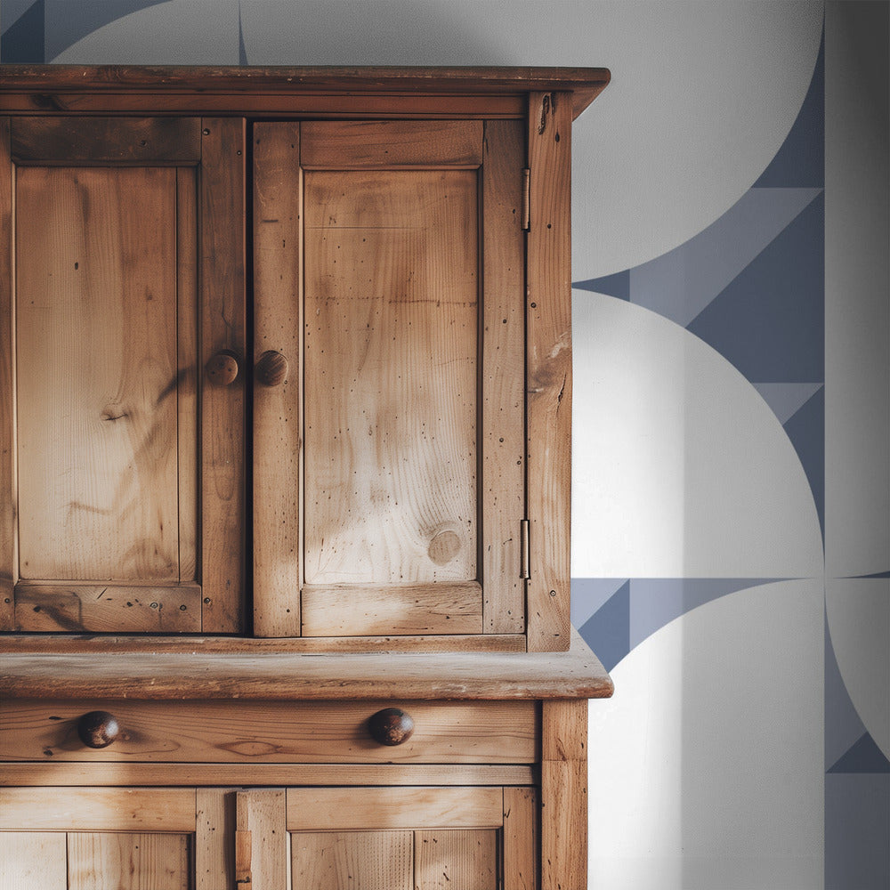 Geo Dubbel Patroon Nr. 4 | Behang
