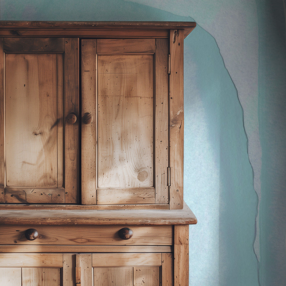 Zachte blauwe en turquoise tinten | Behang