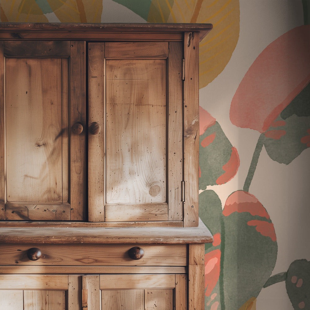 Tropische puinhoop | Behang