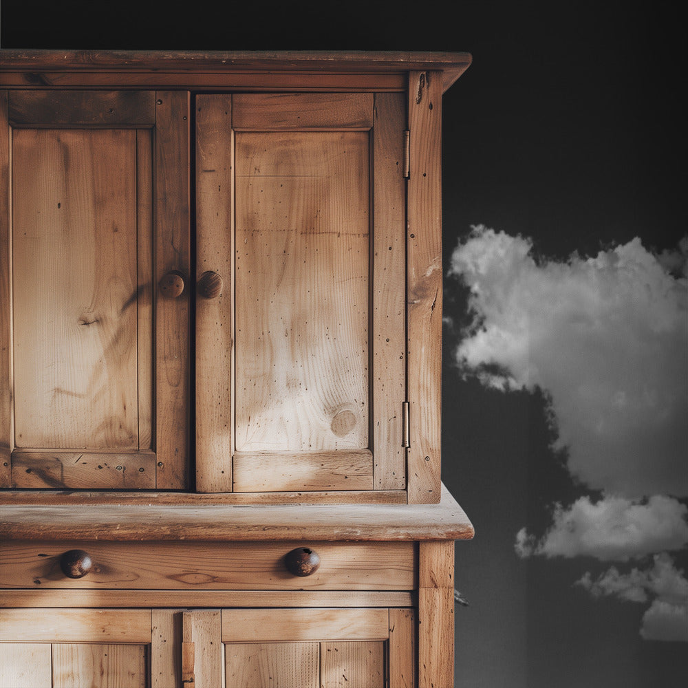 Weg met de wolken | Behang