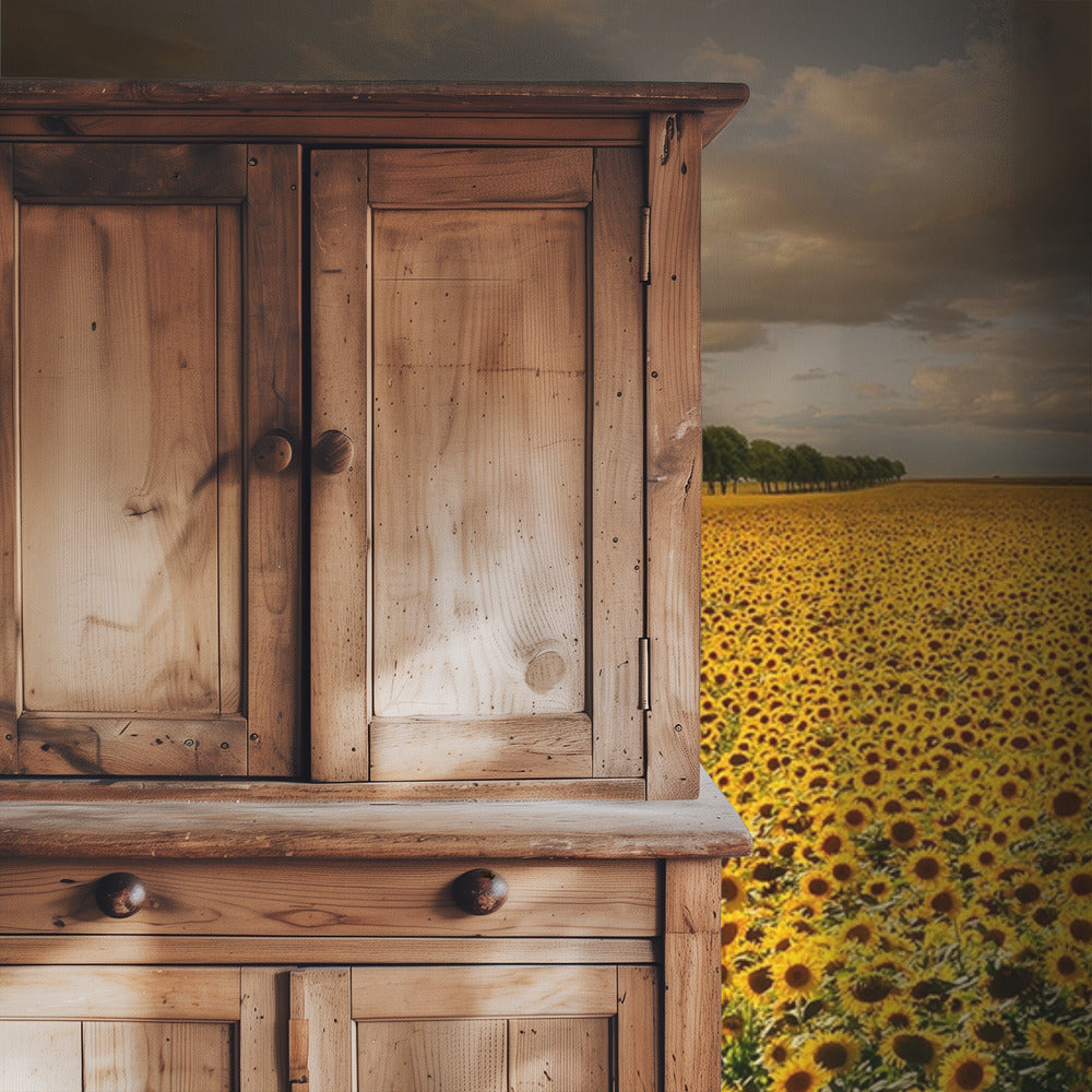 Zonnebloemen | Behang