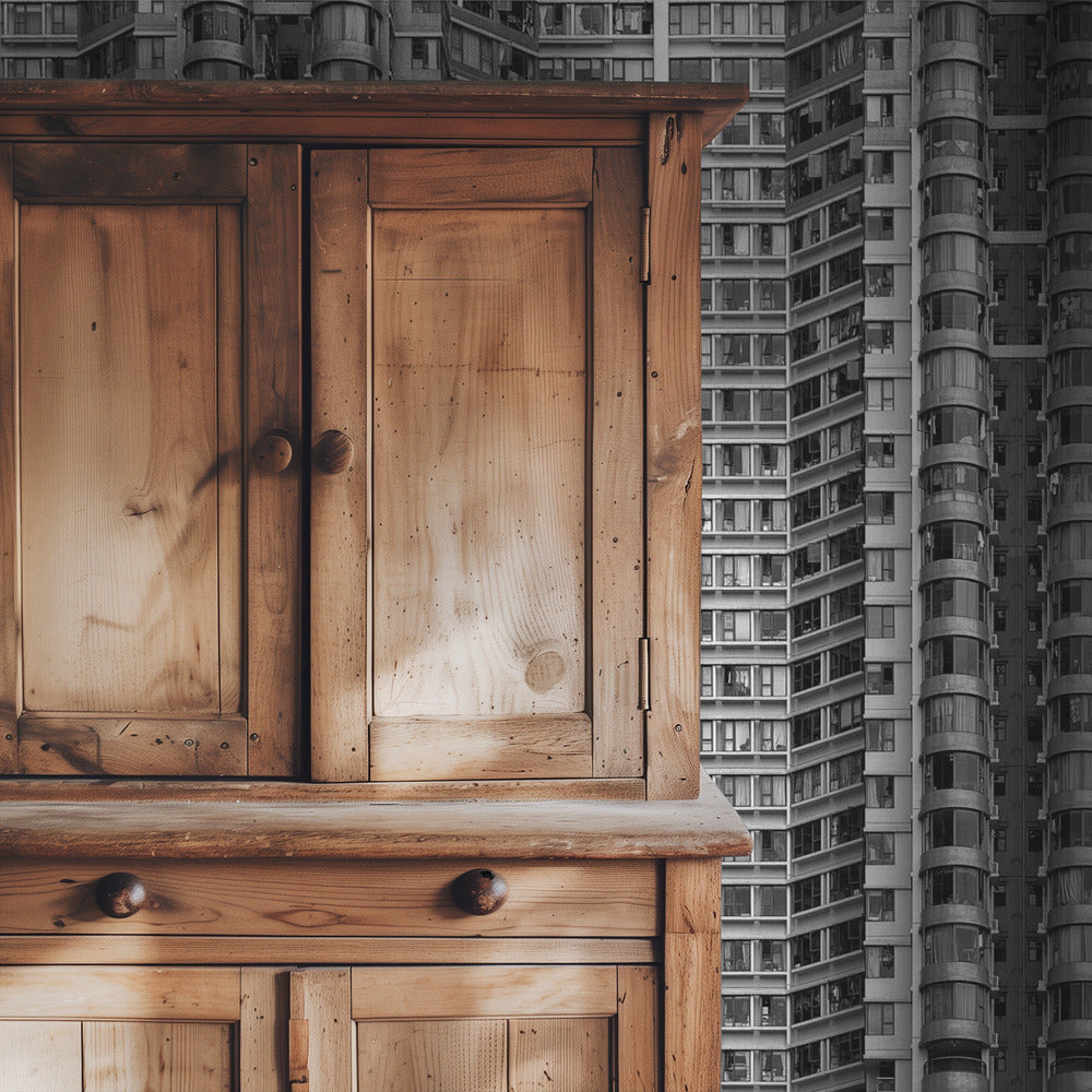 Weet beter waar uw appartement is | Behang