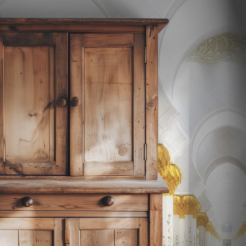 Wit en goud | Behang