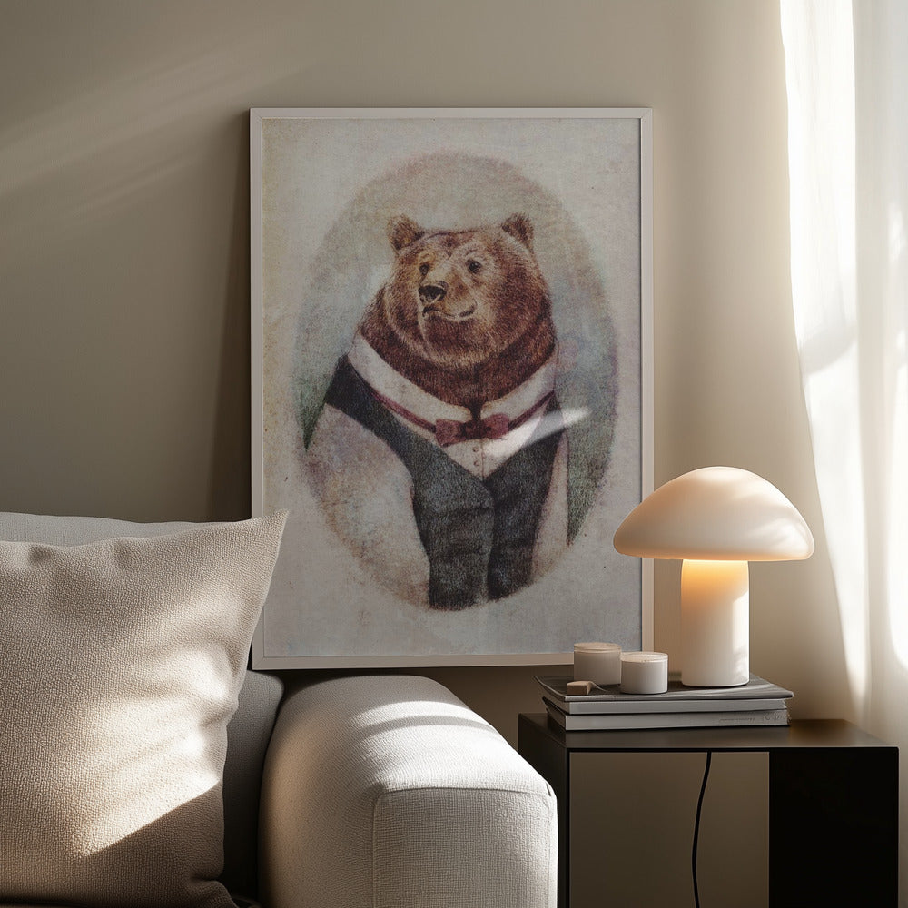 Oude heer | Poster