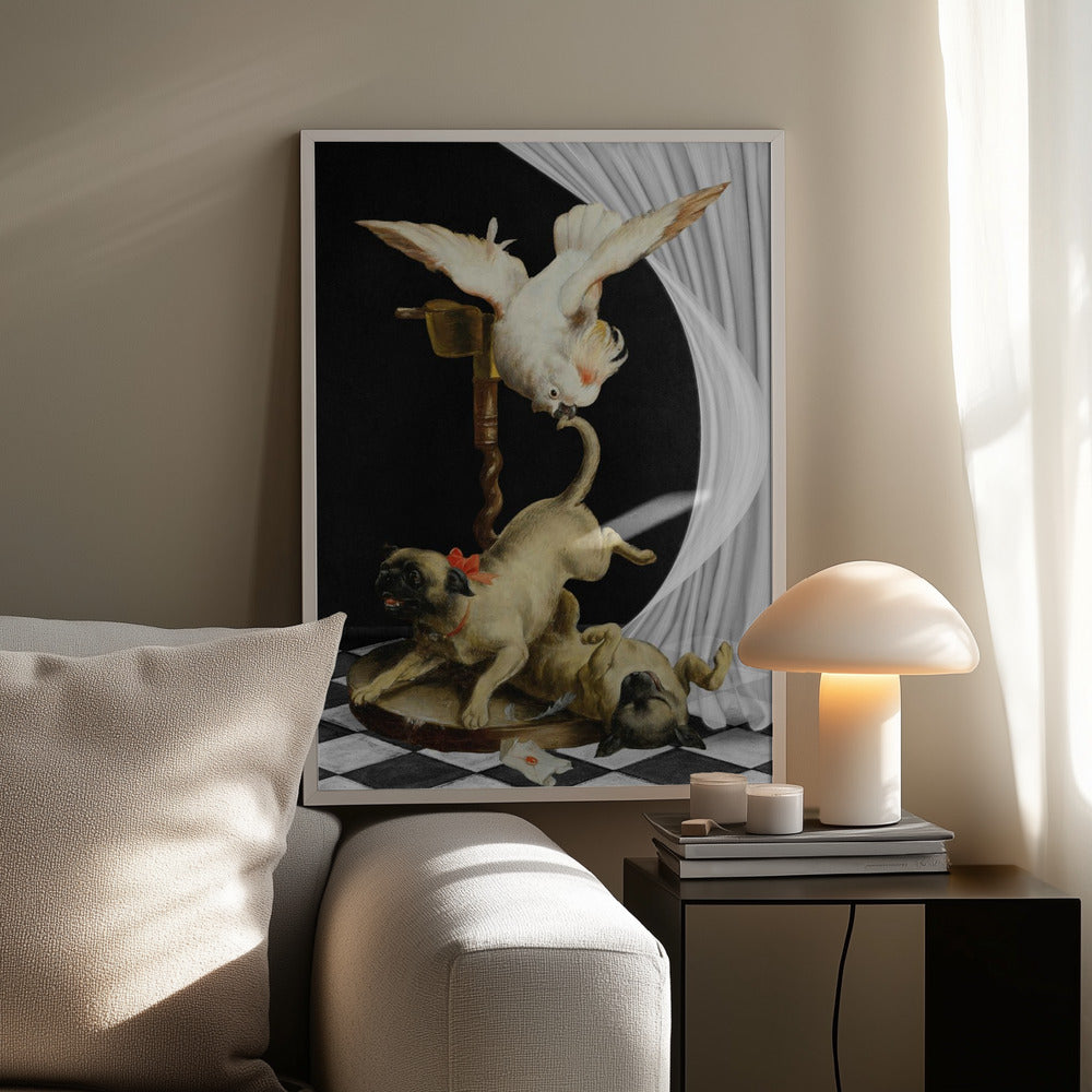 Levendige scène van een vogel | Poster