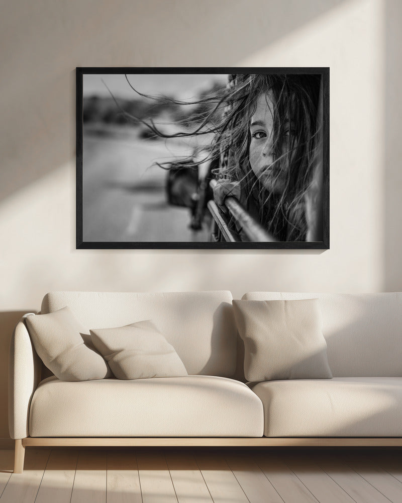 Ver van huis | Canvas