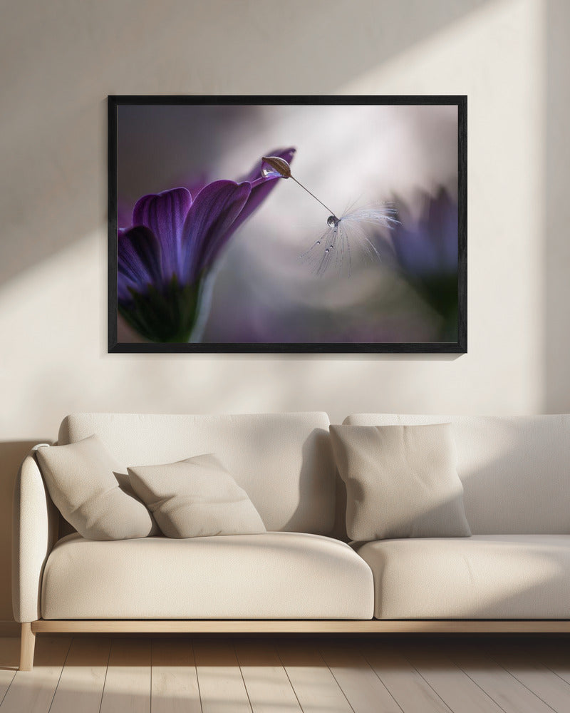 Paarse regen | Canvas