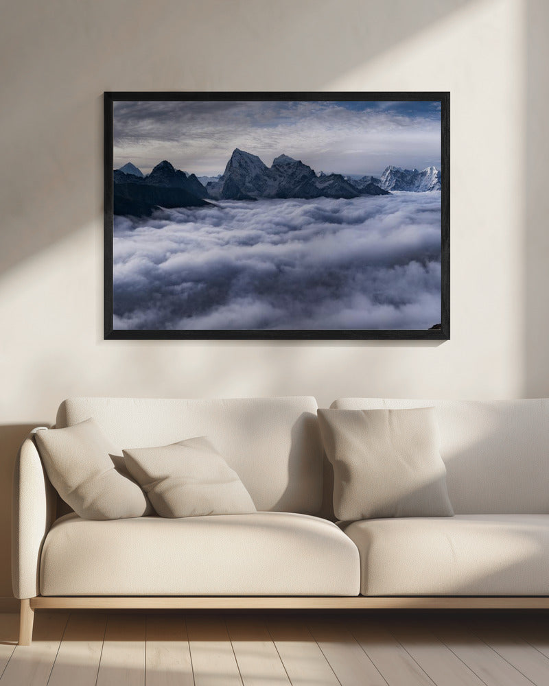 Wolkenrivier | Canvas