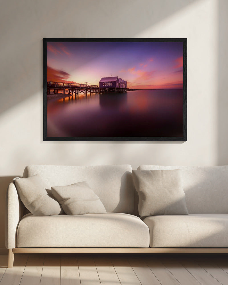 Busselton Zonsondergang | Canvas