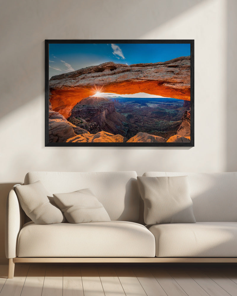 Zonsopgang bij Mesa Arch | Canvas