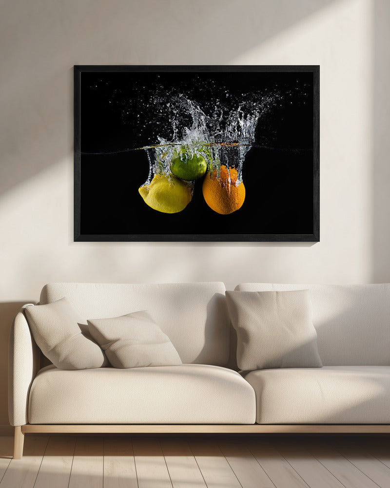 Citrus splash | Canvas