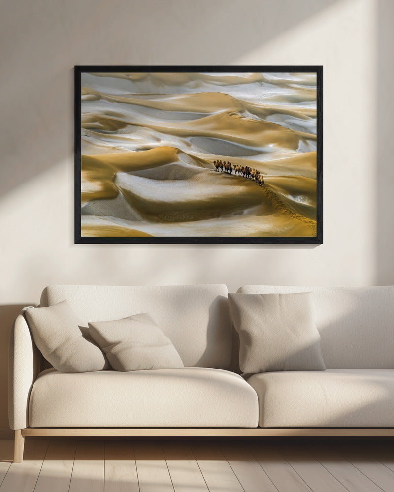 Woestijnwinter | Canvas