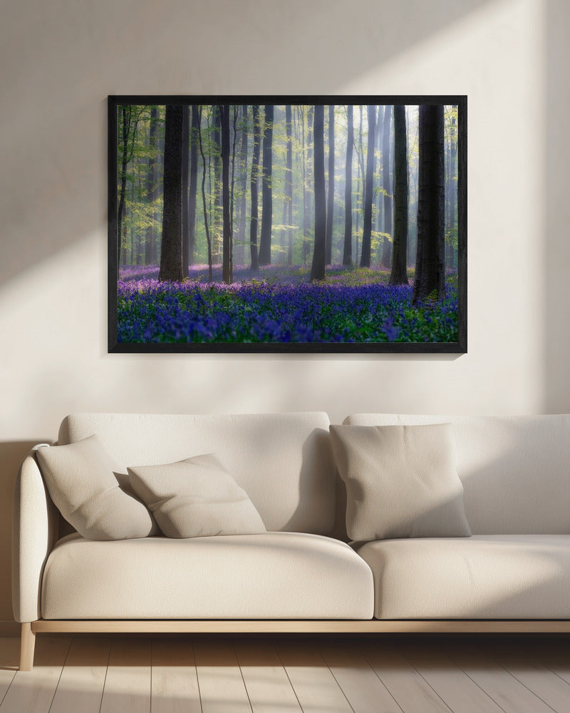 Blauwe klokjes | Canvas