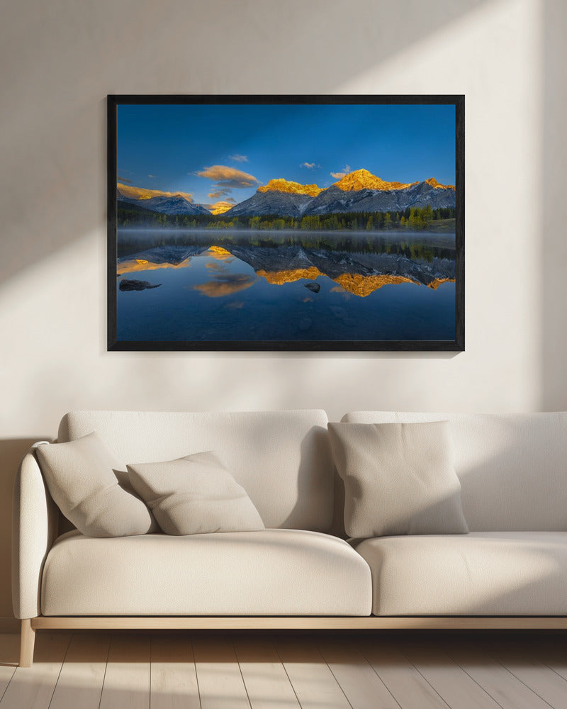Een perfecte ochtend in de Canadese Rockies | Canvas