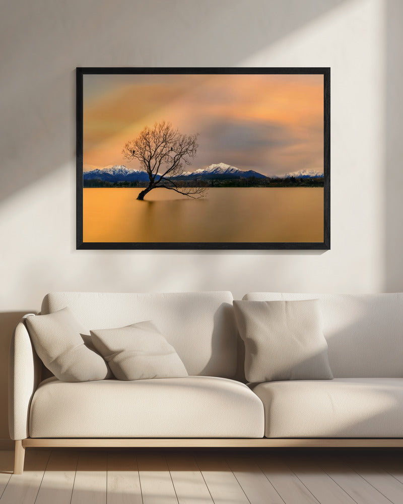 Ochtendgloed van Lake Wanaka | Canvas