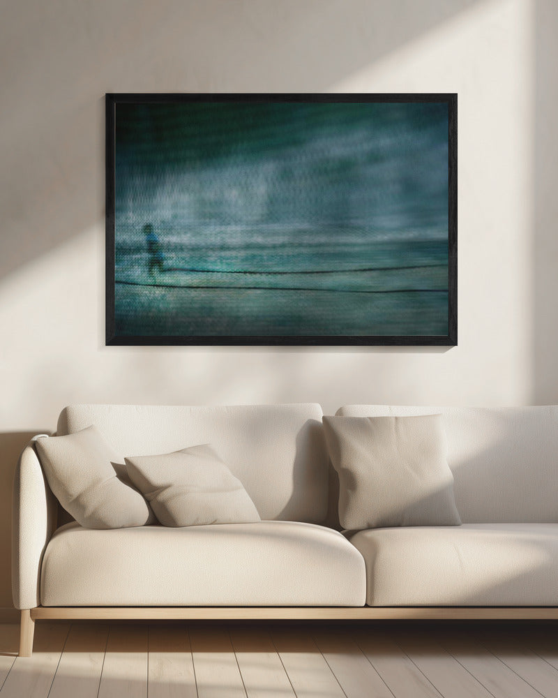 Rennen op de lijnen | Canvas