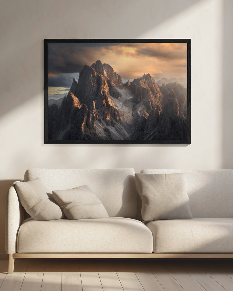 Licht op het pad | Canvas
