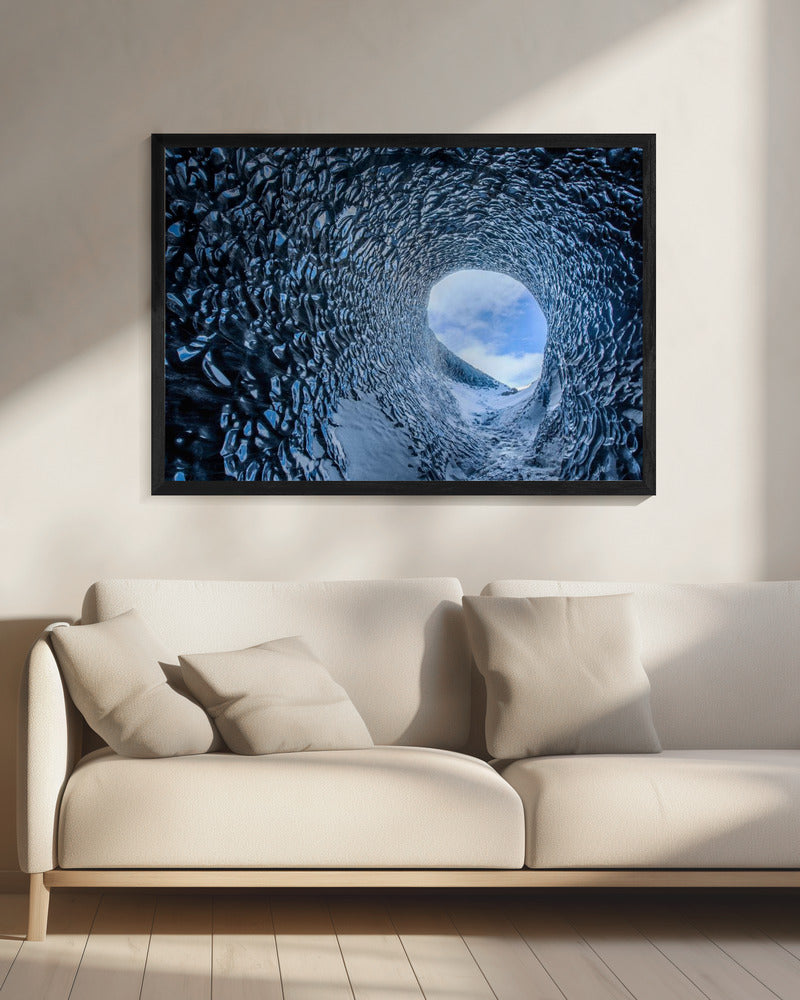 De ijsgrot | Canvas