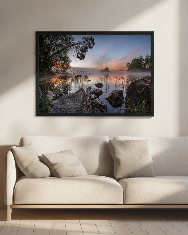 rustige ochtend | Canvas