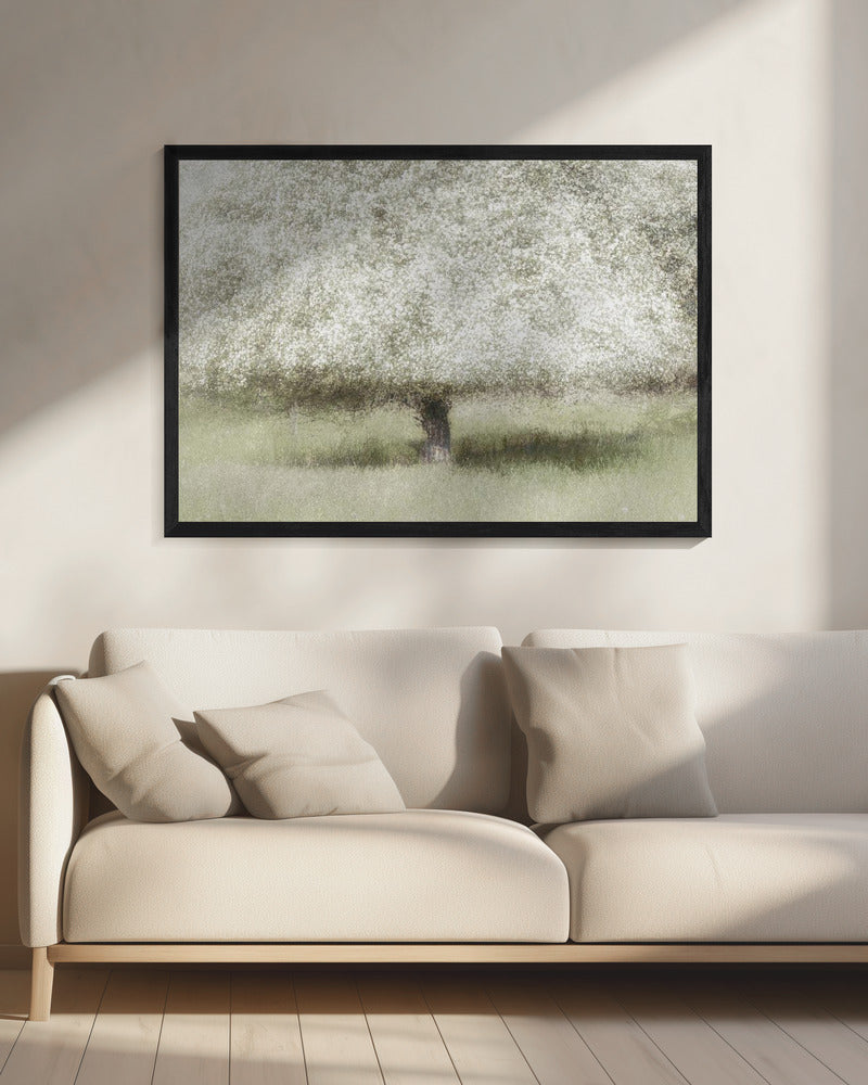 In de achtertuin | Canvas